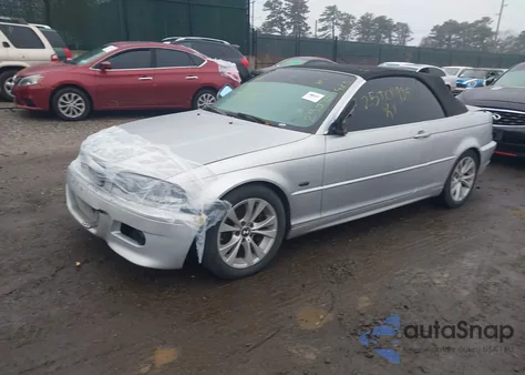 2002 BMW 330Ci z USA, uszkodzony, nr VIN WBABS53422EV88842